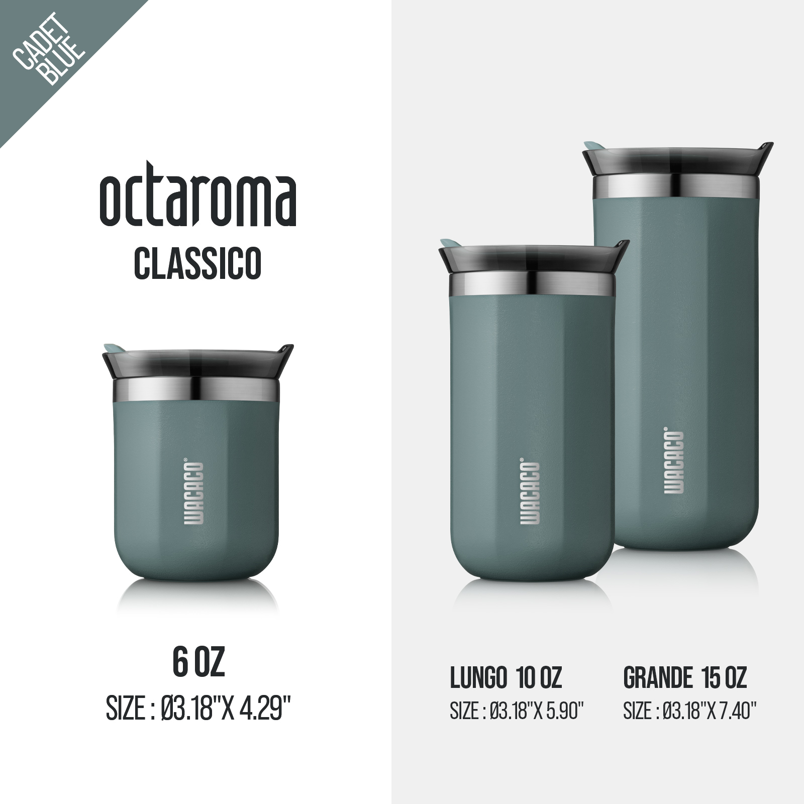 Vacuum Chamber Small - WACACO Octaroma Vacuum Insulated Coffee Mug,