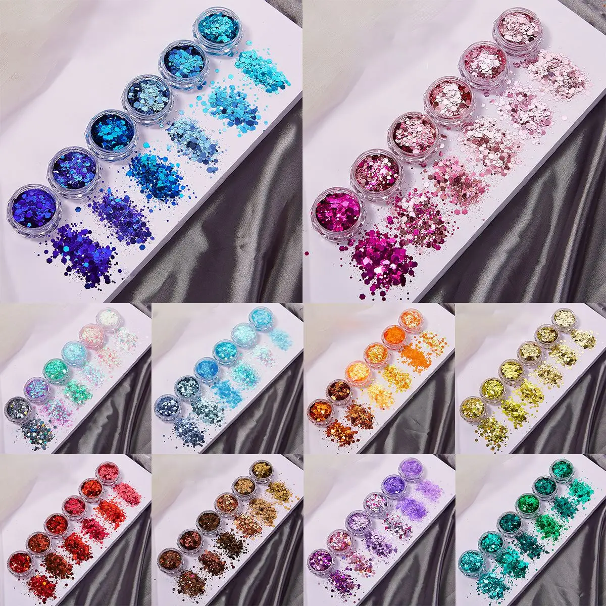 6Colors/Set Resin Sparkling Se - Resin Glitter Pack review and price