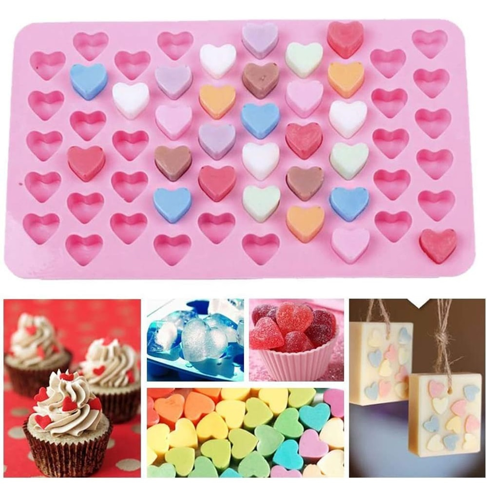 7Pcs Candy Silicone Moulds wit - Silicone Mold Tray review and price