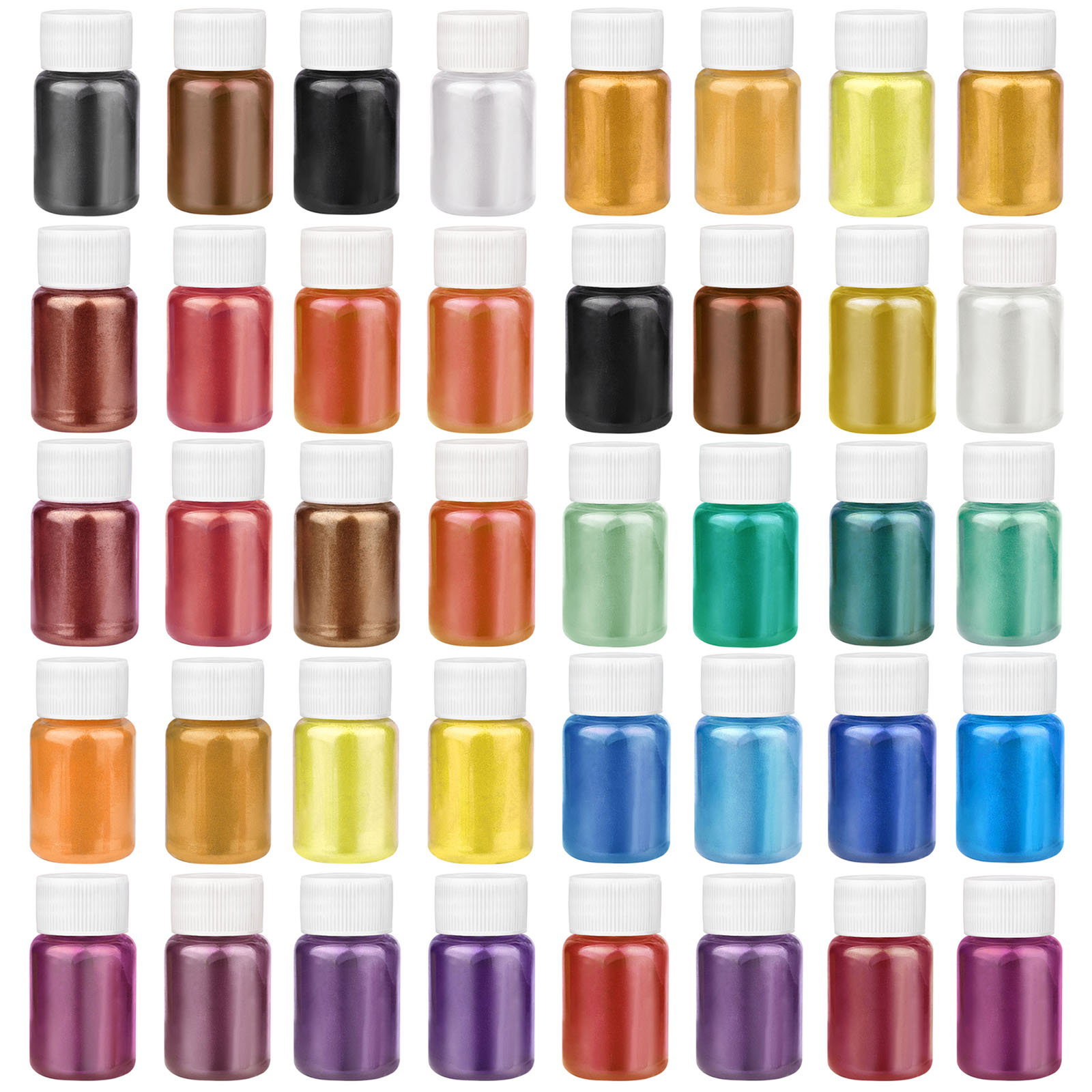 4 Colors/Set Pearlescent Powde - Resin Pigment Set review and price