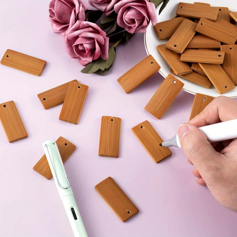 100Pcs Natural Wood Blanks 45x - Wood Ring Blank review and price