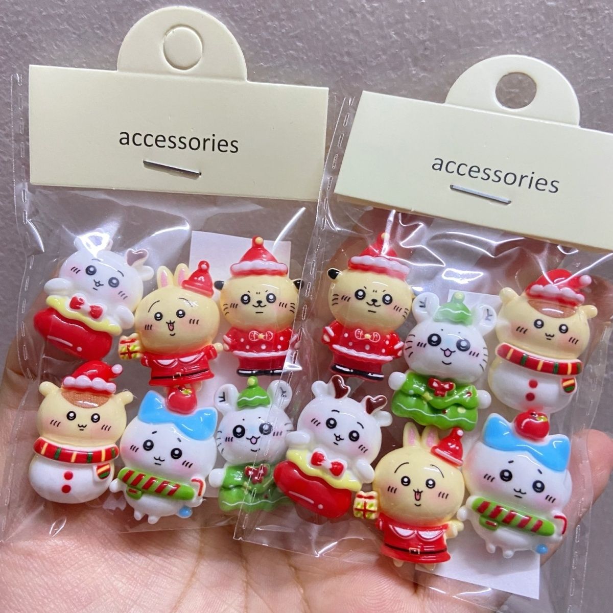 hristmas Solid Color Chiikawa  - Resin Crafts review and price