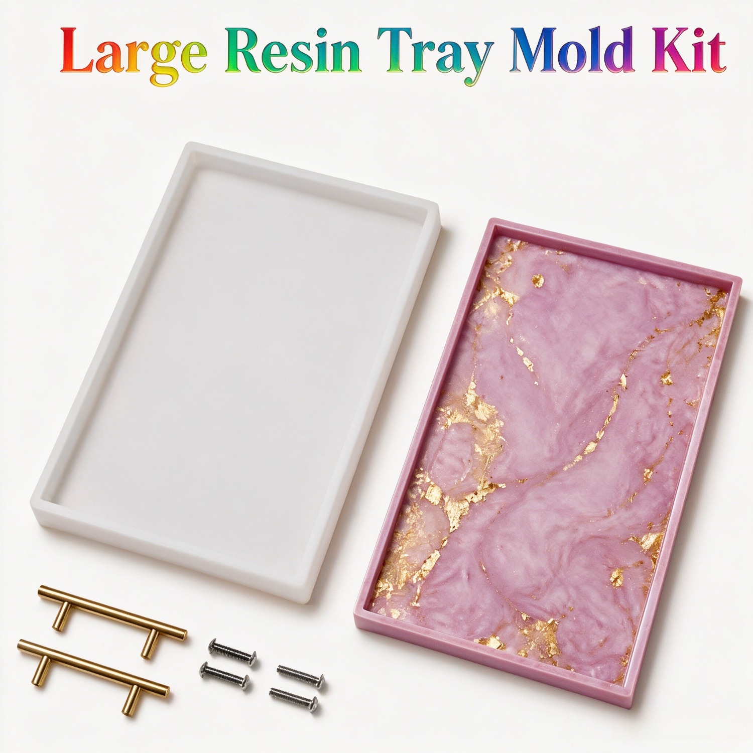 Resin Silicone Moulds, 2D Flat - Silicone Mold Tray review and price