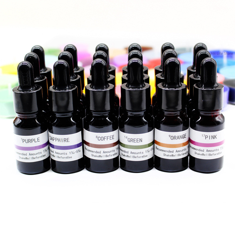 10ml Liquid Candle Dye High Co - Resin Pigment Set review and price