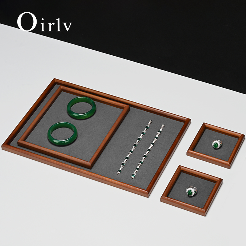 Oirlv 4 Size Wooden Jewelry Tr - Wood Ring Blank review and price