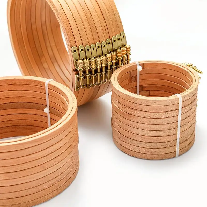 High Quality Beech Wood Embroi - Wood Ring Blank review and price