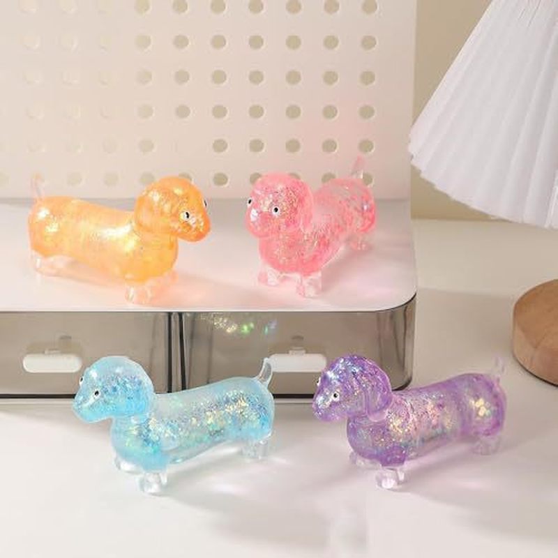 Glitter Dachshund Soft Stretch - Resin Craft Material review and price