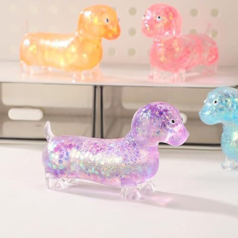 Glitter Dachshund Soft Stretch - Resin Craft Material review and price
