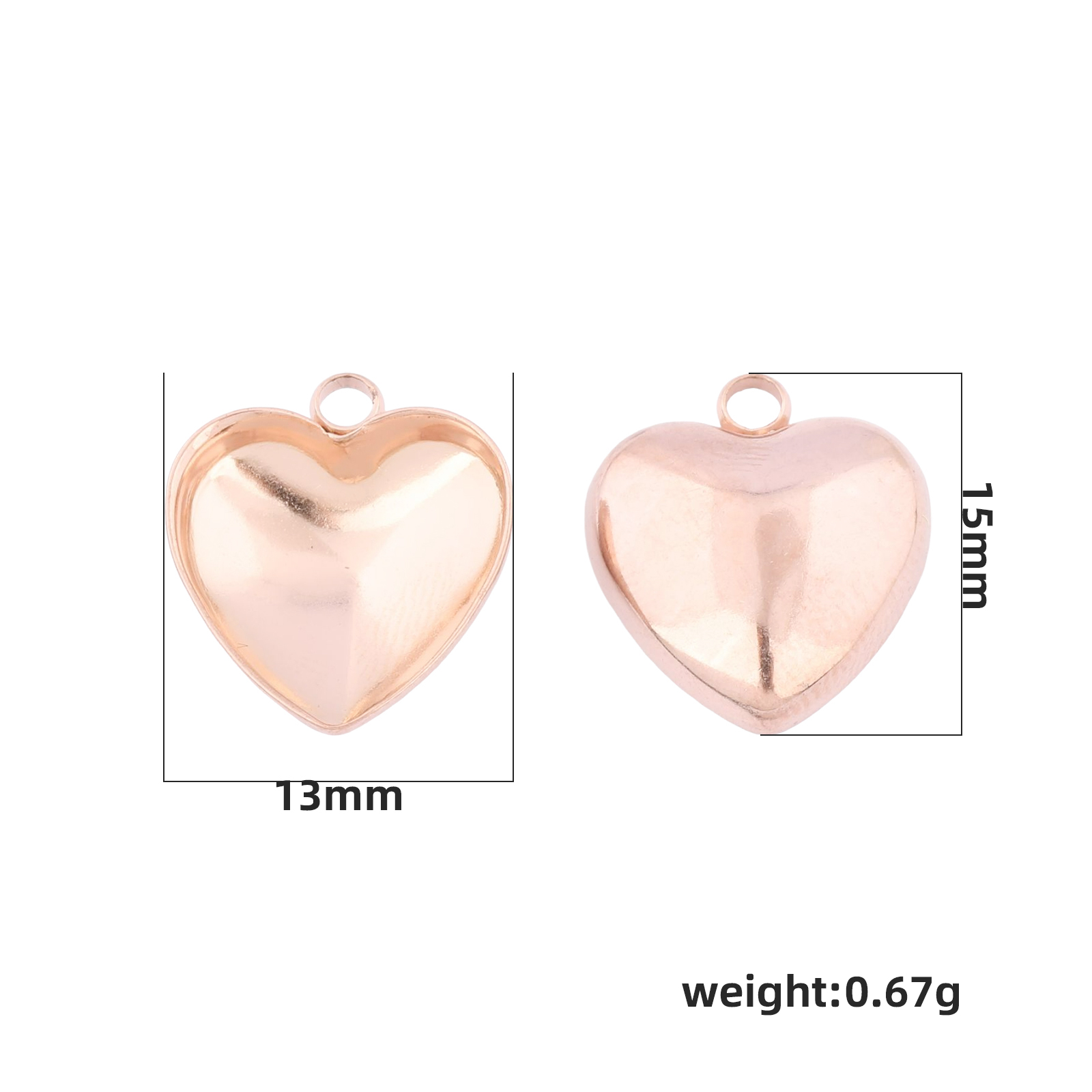 20pcs Stainless Steel 12mm Hea - Bezels Set Pendant review and price