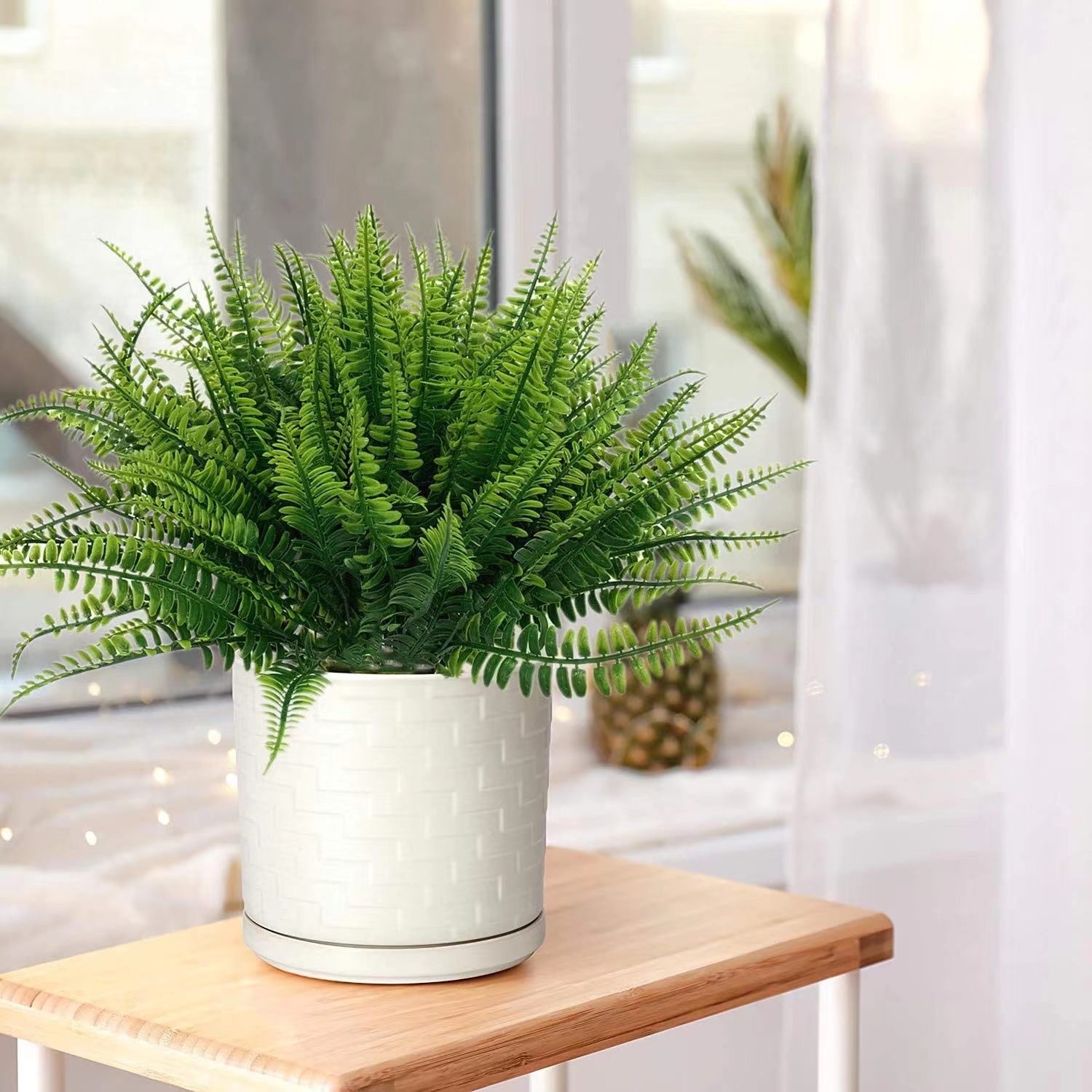 Artificial Persian Ferns Flowe - Terrarium Moss Art review and price