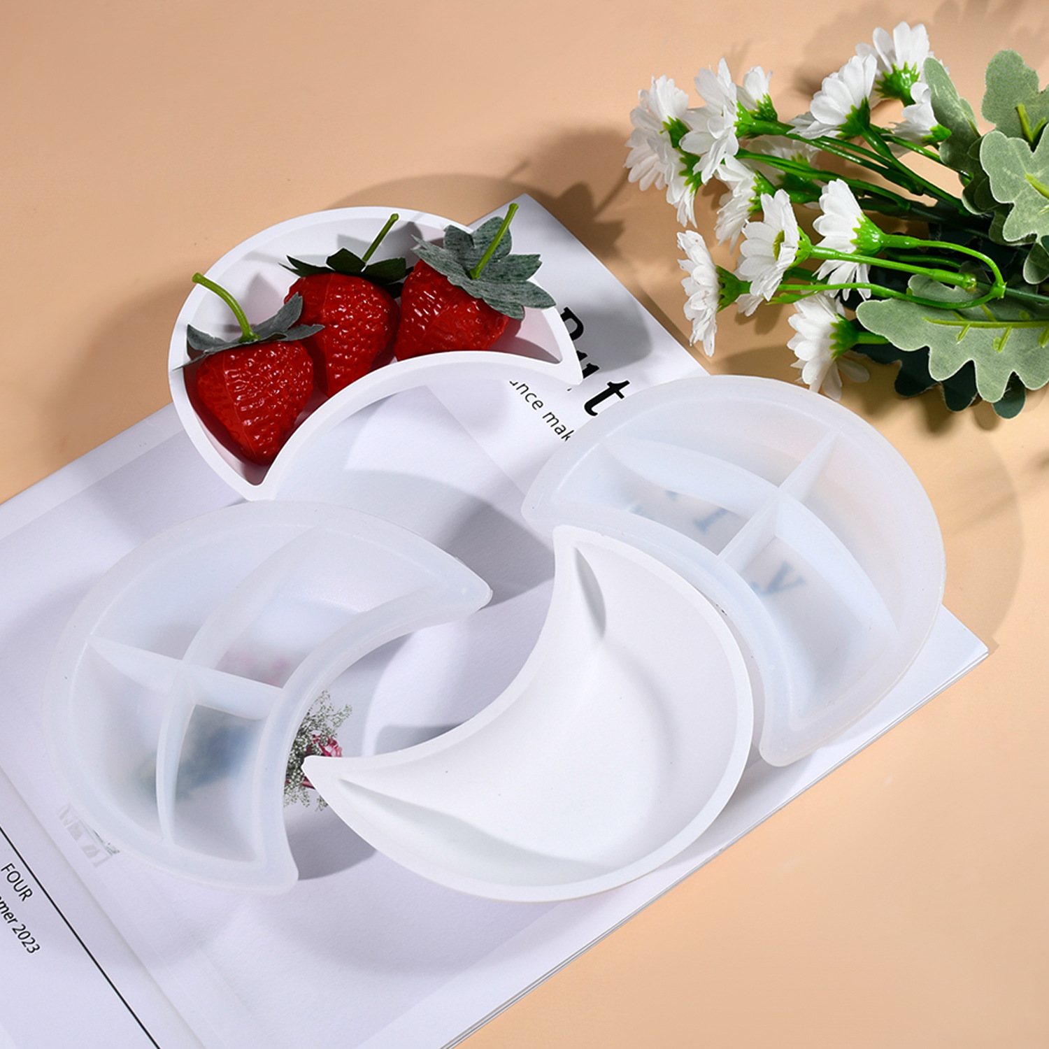 DIY epoxy resin mold creative  - Silicone Mold Tray review and price