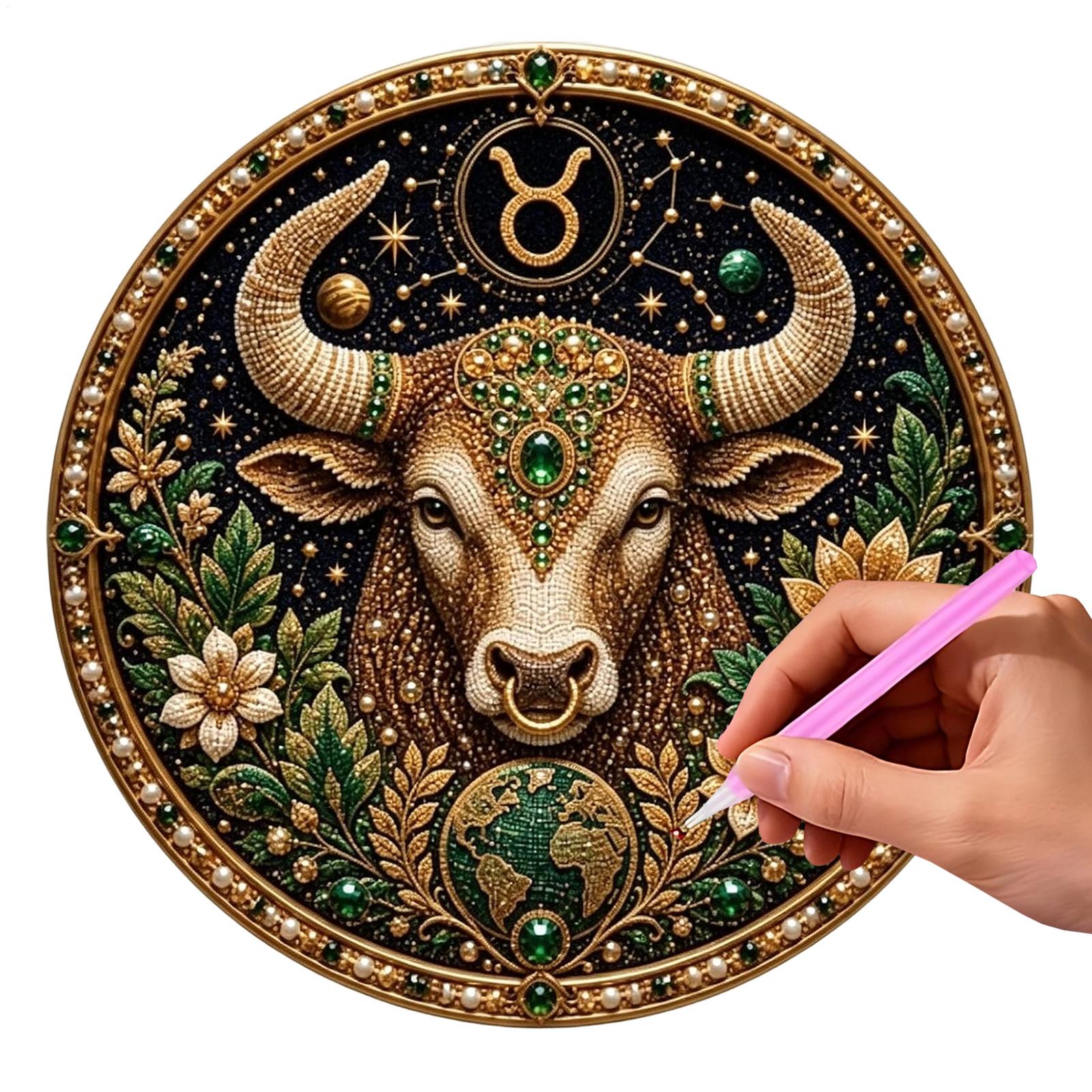 12 Zodiacs Signs Pearl Art Kit - Resin Craft Kit review and price