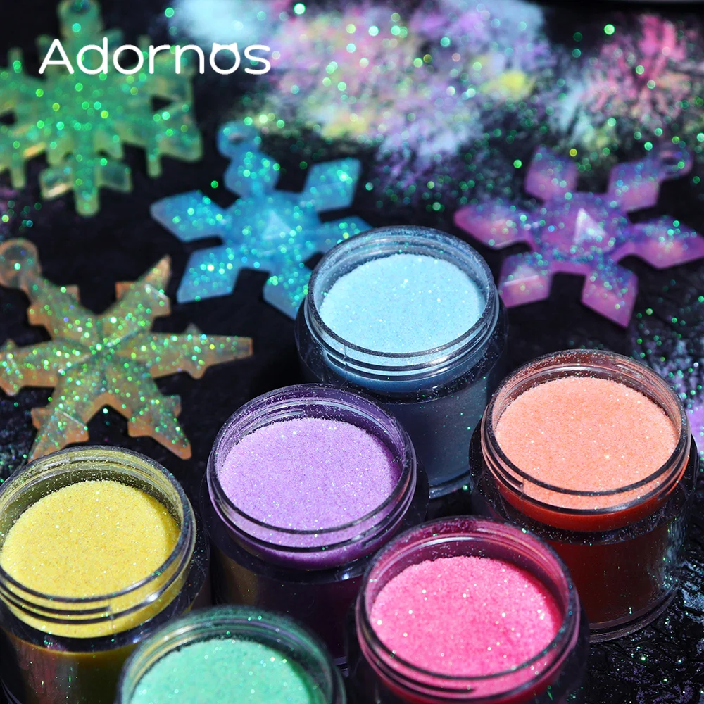 Iridescent Glitter Sugar Powde - Resin Pigment Set review and price