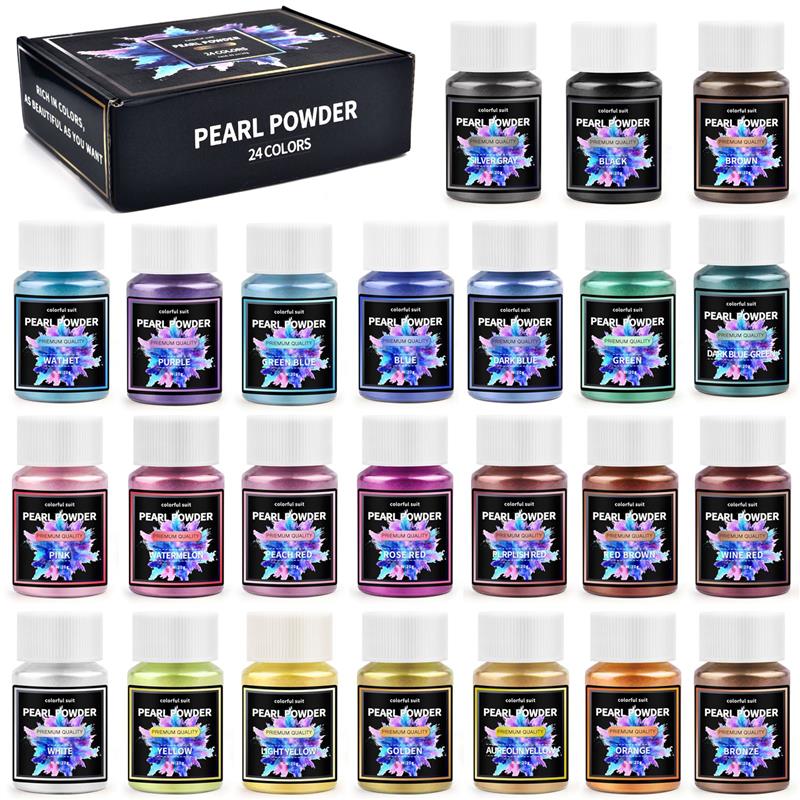 6/24/30Colors Epoxy Resin Dye  - Resin Pigment Set review and price