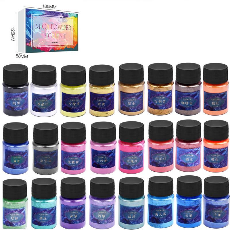 6/24/30Colors Epoxy Resin Dye  - Resin Pigment Set review and price