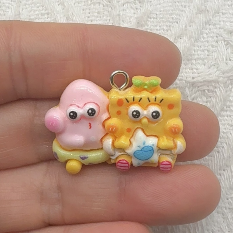 10pcs cartoon resin pendant, D - Resin Craft Projects review and price