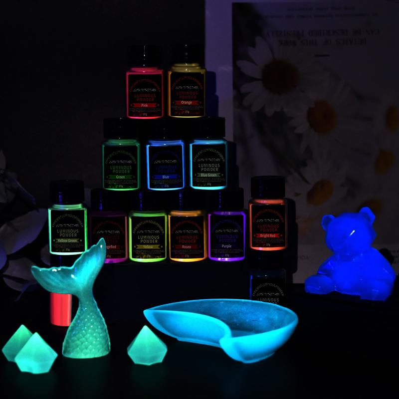 Luminous Powder Sets Epoxy Res - Resin Pigment Set review and price