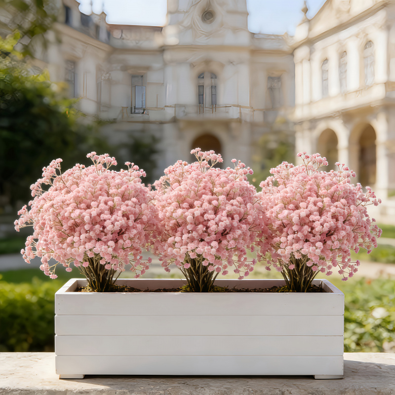 130-Stem Pink Gypsophila Artif - Dried Flower Bulk review and price